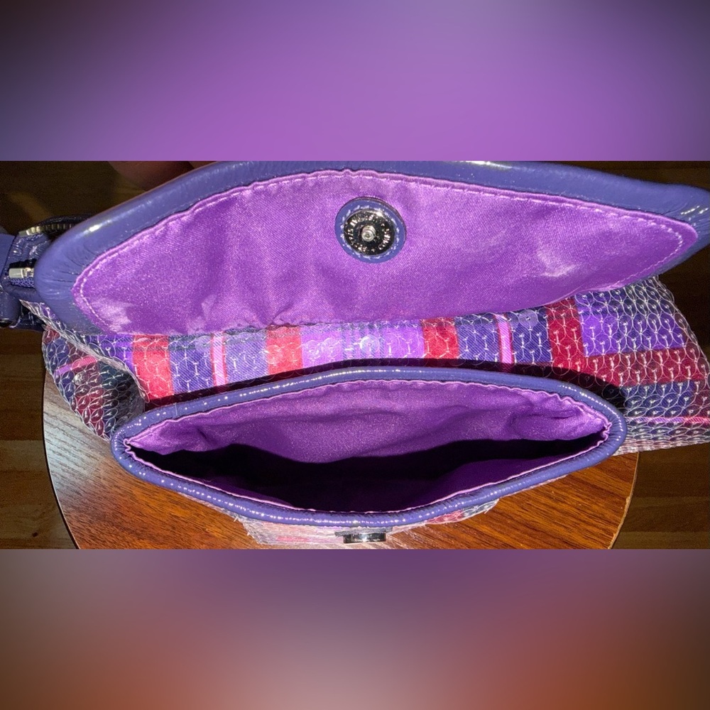 Coach Poppy Tartan Groovy Shoulder Bag! So Cute & Dainty! Definitely Must Buy ๐ - Picture 10 of 11